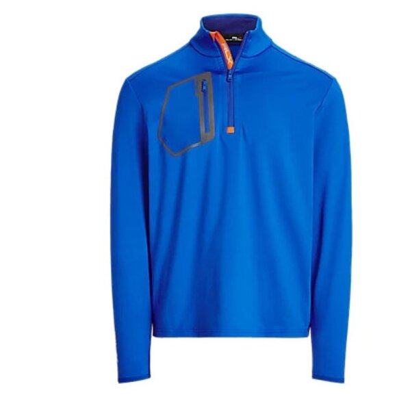 RALPH LAUREN RLX HALF ZIP STRETCH JERSEY PULLOVER - Picture 2 of 5